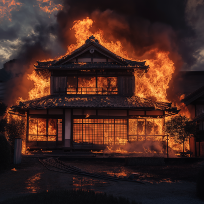 Burning Japanese House