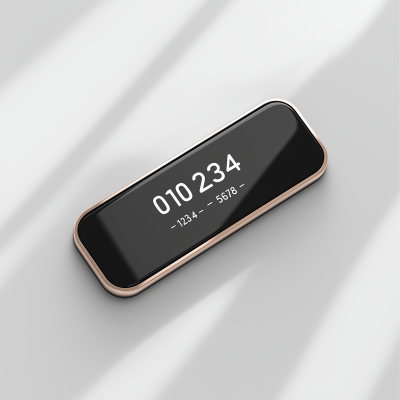 Sleek Digital Display