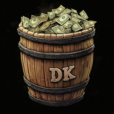 Wooden Barrel of Wealth