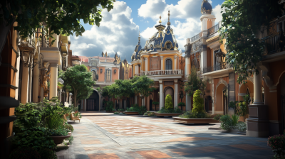 Fantasy City Square