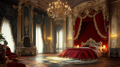 Fantasy Palace Bedroom