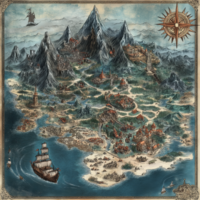 Fantasy Island Map