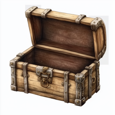 Treasure Chest Illustration