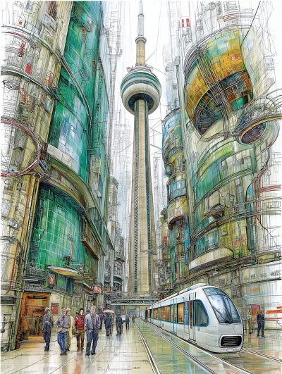 Cybertronic Streets of Toronto