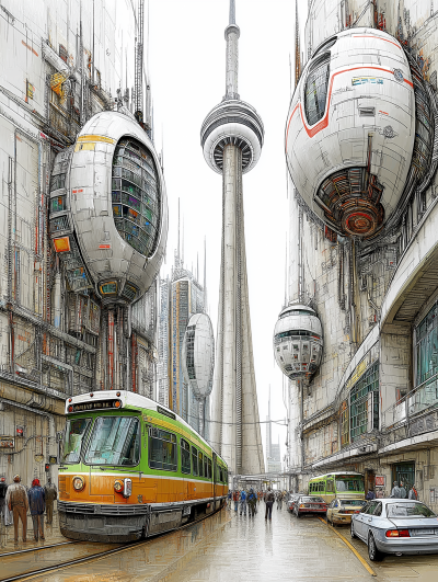 Cybertronic Streets of Toronto