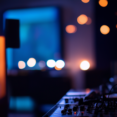 Podcast Studio Ambiance