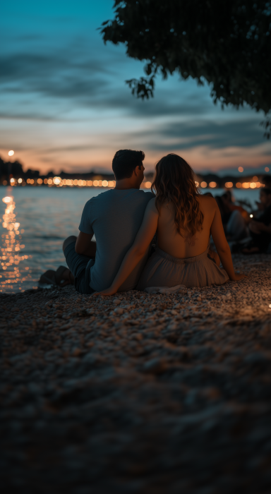 Couples Date Night at the Beach