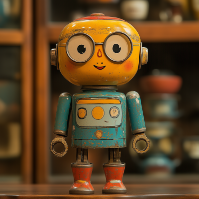 Vintage Robot Toy