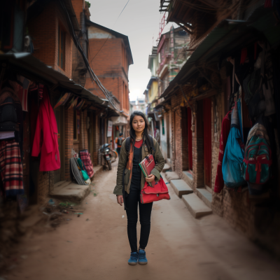 Nepalese University Student