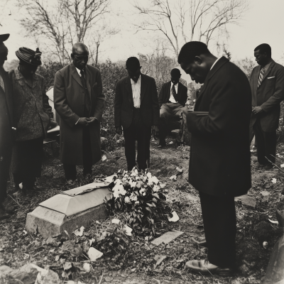 Southern Funeral Gathering