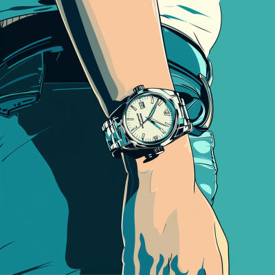 Stan Lee Style Women’s Wristwatch