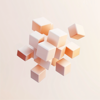 Futuristic Cube Cluster