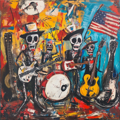 Voodoo Parade in Picasso Style
