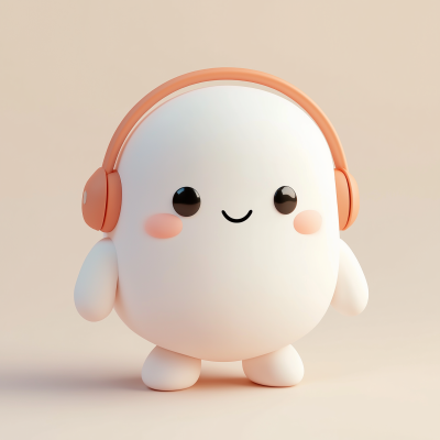 Cute 3D Character Rendering