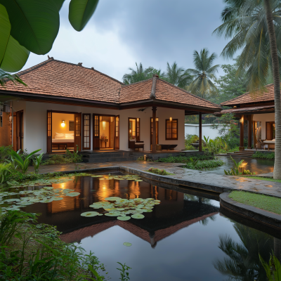 Traditional Kerala Villa Concept