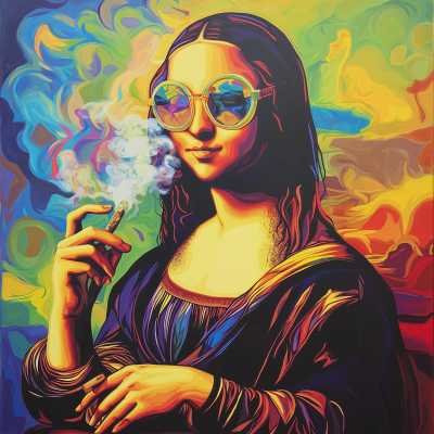 Rebellious Mona Lisa