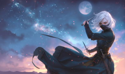 Starry Night Sky