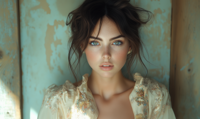 Magnificent Young Brunette