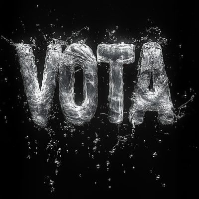 Liquid Chrome Word Art
