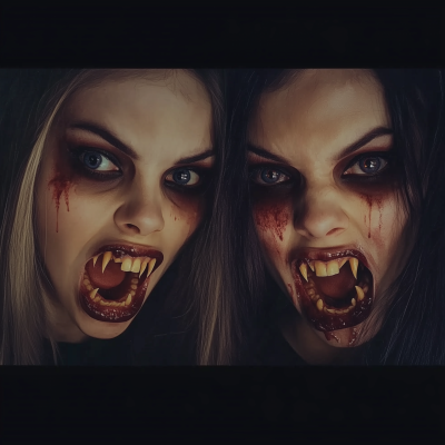 Ferocious Vampire Girls