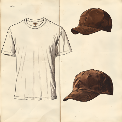 Vintage Men’s Clothing Catalog Page