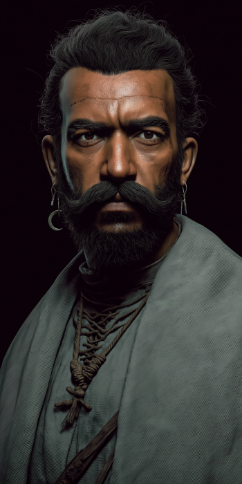 Dynamic Bard Portrait