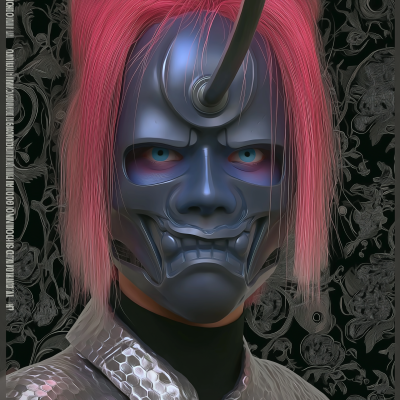 Masked Character in Fantasy Art