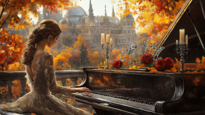 Elegant Drawing Room with Piano
