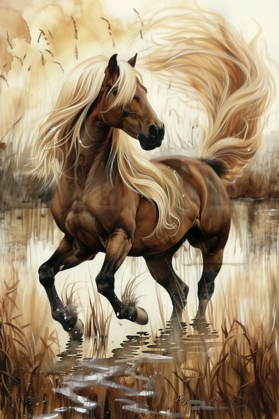 Beautiful Brown Horse