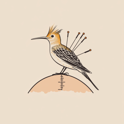 Hoopoes Bird Acupuncture