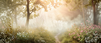 Panoramic Nature Scene