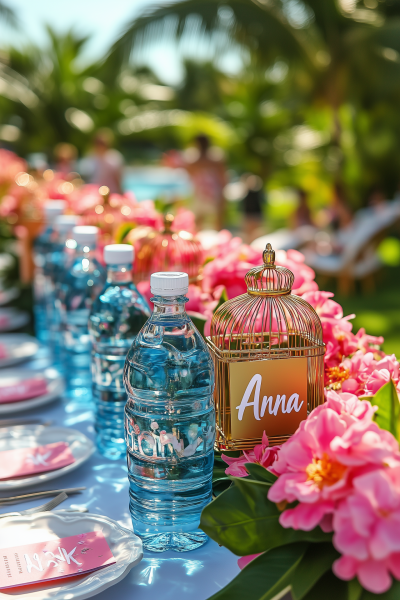 Outdoor Garden Party Setting