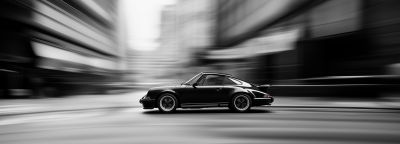 Classic Porsche 911 in Motion