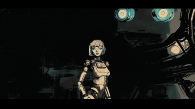 Vintage Female Robot