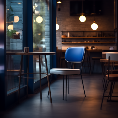 Minimalist Coffee Shop Interior