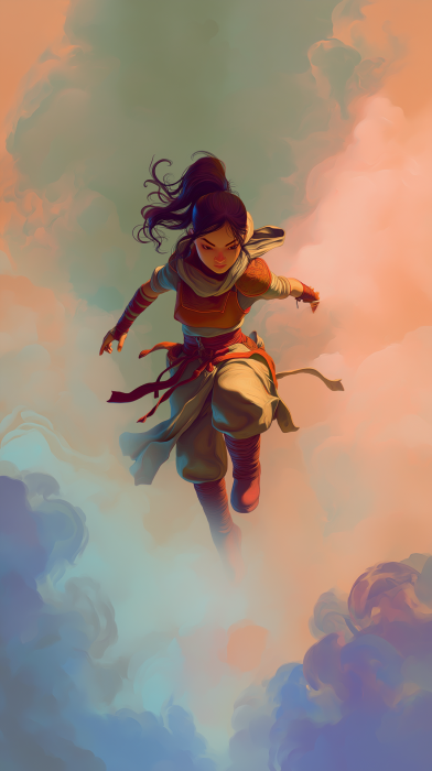 Wind Warrior in Battle
