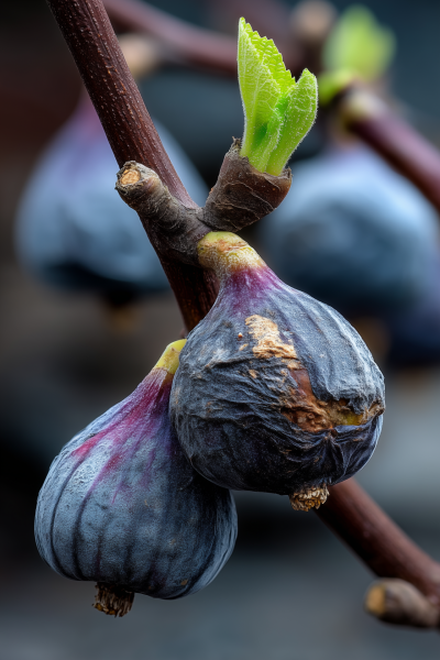 Aging Fig and New Leaf