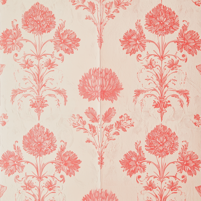 Antique Chrysanthemum Wallpaper