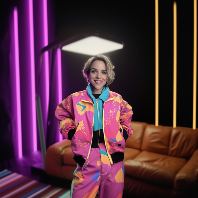 Colorful 80s Party