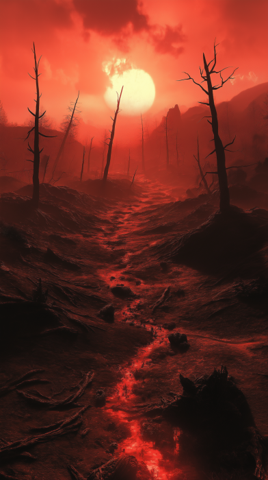 Ominous Fantasy Battlefield
