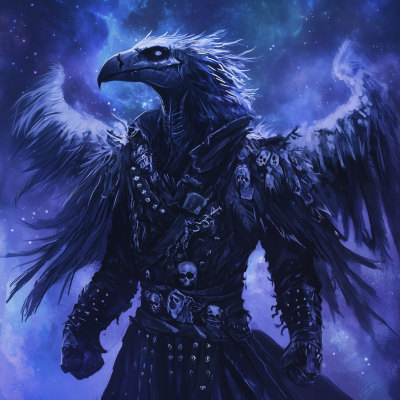 Clenched Fists in Dark Leather Gloves