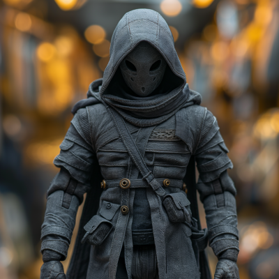 Hooded Action Figure