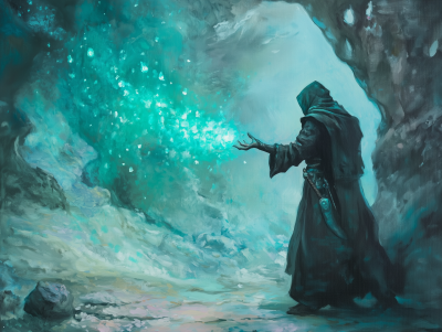 Sorcerer in the Cave