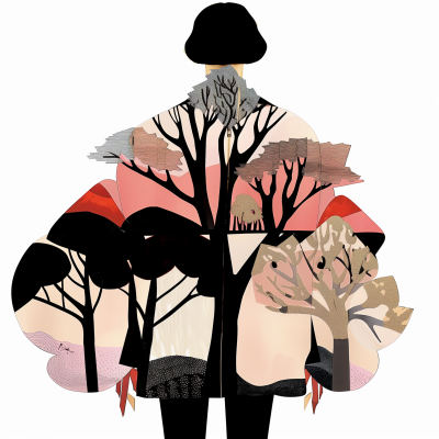 Abstract Tree Clothing