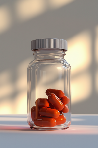 Realistic Pill Bottle