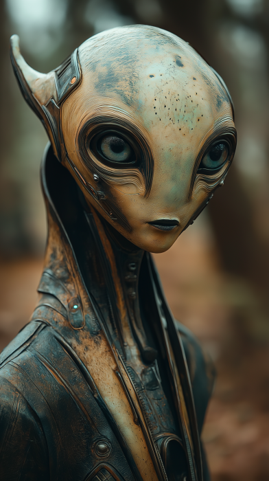 Alien in Bauhaus Style