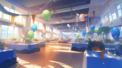 Charity Event Interior