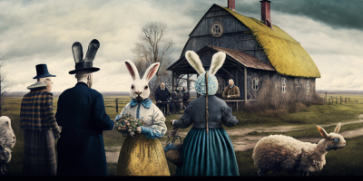Easter Celebration Banner