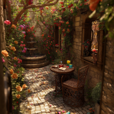 Intimate Courtyard