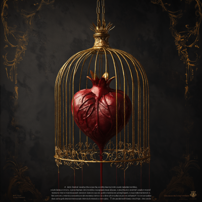 dark fantasy pomegranate